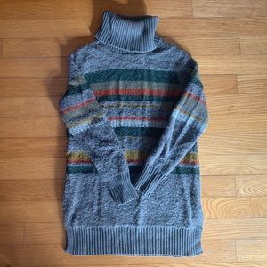 Multi color turtleneck Banana Republic sweater